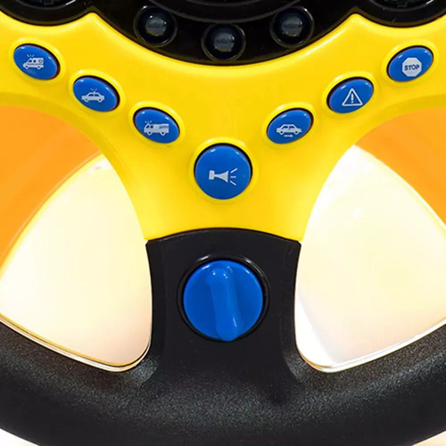 F Volante De Copiloto De Simulación Con Base Para