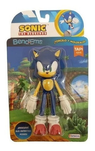 Sonic The Hedgehog Sonic Flexible Bend Ems Orig. Replay