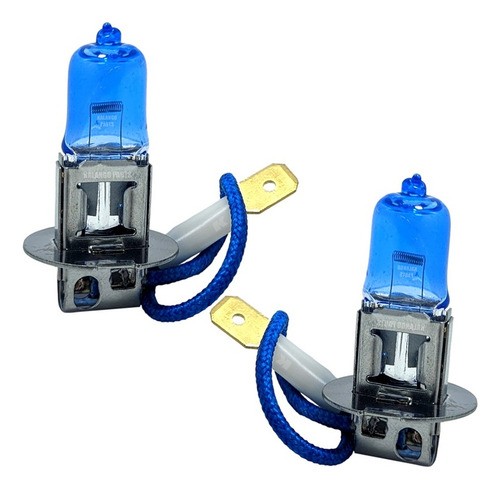 Kit 20 Lâmpadas Super Branca H3 4300k 55w 12v Atacado Lote