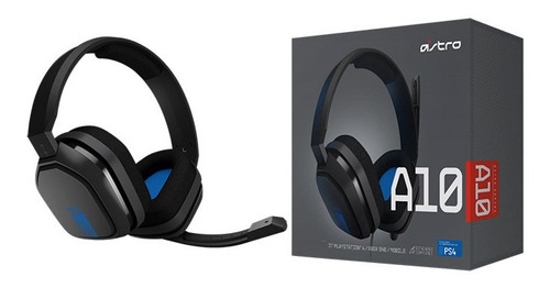 Audifono Gamer Astro A10 Gris Y Azul 