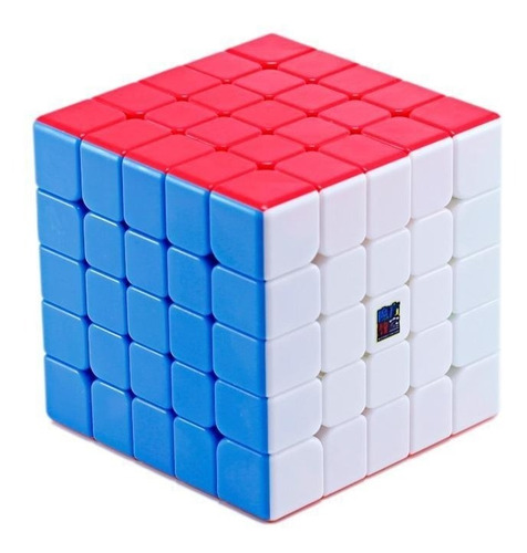 Imagem 1 de 5 de Cubo Mágico 5x5x5 Moyu Meilong 5 Colorido Pronta Entrega