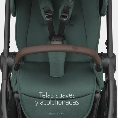 Cochecito De Bebé Maxi-cosi Oxford Color Verde Musgo Chasis Gris Grafito