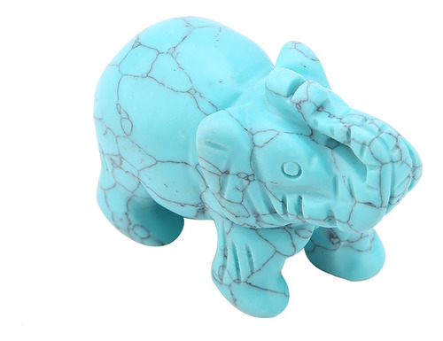 Figura De Elefante De Piedra Natural De 5 Cm De Cristal Tall