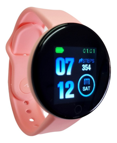 Reloj Inteligente Smartwatch Noga Ng-sw09 Bt Rosa Fitness