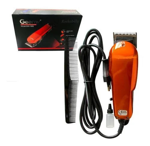 Maquina Peluquera Profesional Geemy Modelo Gm 1005 Geniobots Ml