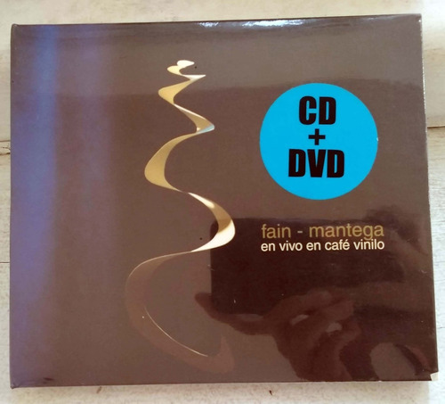 Fain Mantega Vivo Café Vinilo Cd + Dvd Sellado Arg / Kktus