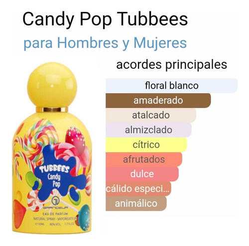 Perfume Tubbees Candy Pop 50ml Grandeur