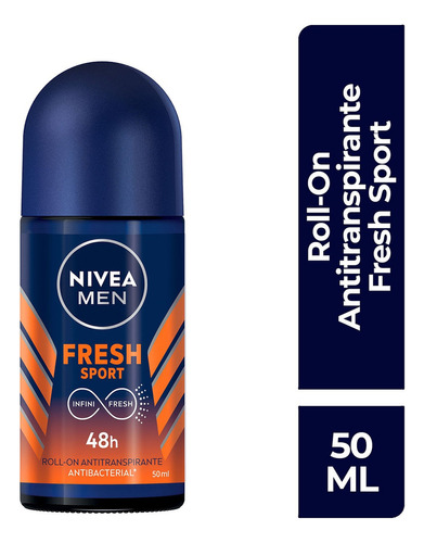 Antitranspirante En Roll On Nivea Men Fresh Sport 50ml