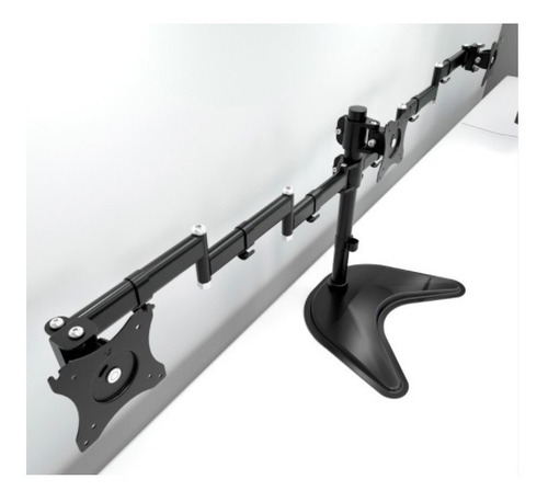 Rack Soporte Brazo 3 Monitores Escritorio 13 A 27 Klip Xtrem