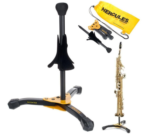 Suporte Para Sax Soprano Hercules Ds531bb