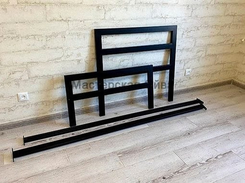 Imagen 4 de 6 de Cama Mueble Hierro... Estilo Besta De Queen 160x200