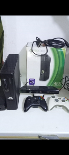 Xbox 360 Lt 3.0 Con Kinect Volantes Y Pedales Con +30 Juegos