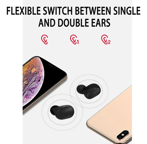 A6s - Audífonos Intraurales Inalámbricos Bluetooth A6s Trans