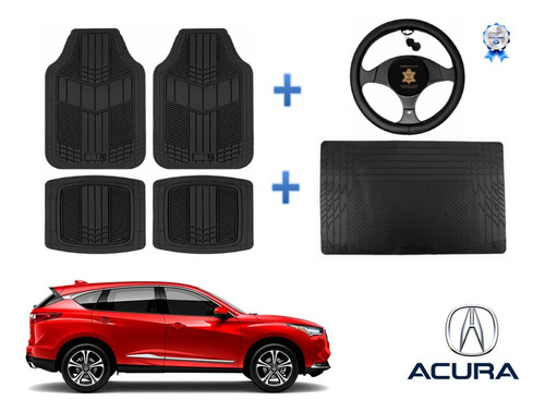 Tapetes 4pz + Cajuela + Volante Acura Rdx 2022 2023 2024