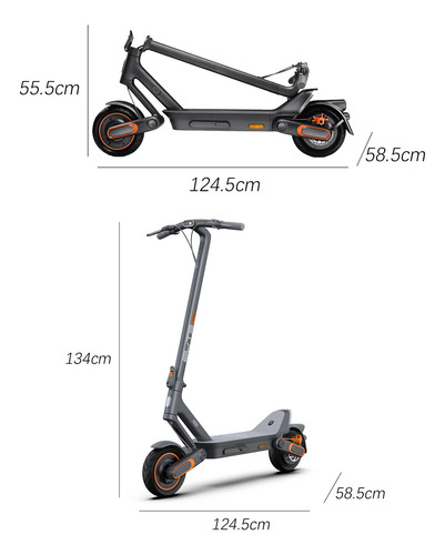 Scooter Yadea X1 Elite 1500w 32km/h Batería 14.5ah