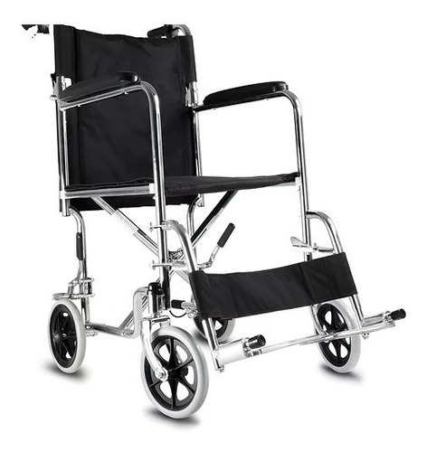 Imagen 3 de 10 de Silla De Ruedas Plegable Angosta Ideal Apartamento Liviana