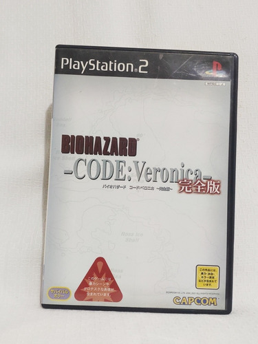 Resident Evil Code Verónica X Ps2 Japones