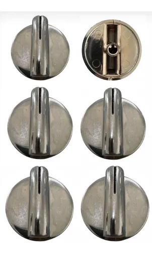 comprar Kit De 6 Perillas Cromadas Estufa Mabe Luna Abajo 183d9207