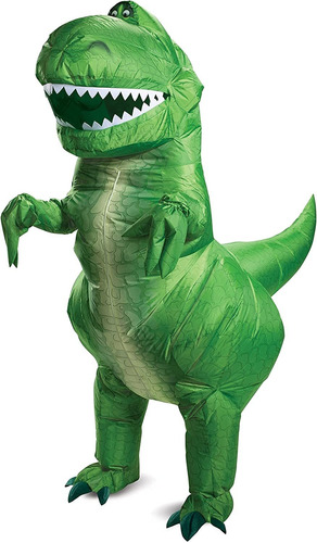 Disguise Disney Toy Story 4 Rex - Disfraz Inflable Para Adul