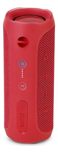 Bocina JBL Flip 4 portátil con bluetooth red 