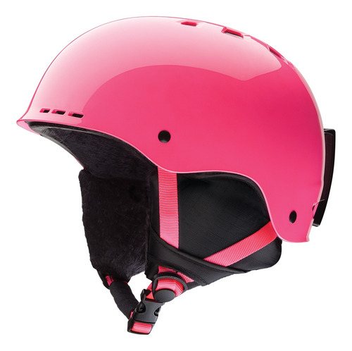 Casco Smith Nieve Holt Jr Crazy Pink Ym