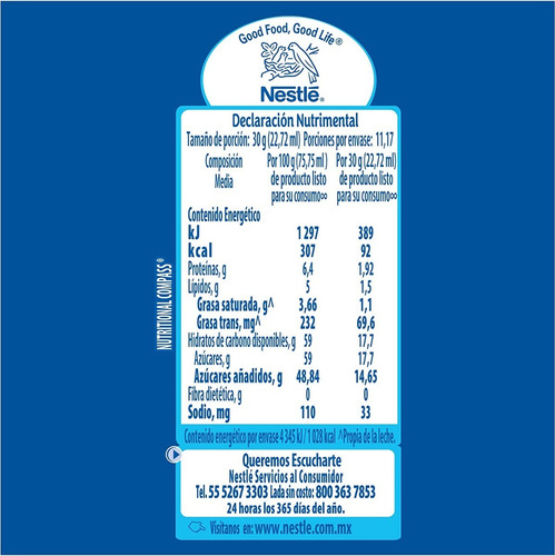 La Lechera Leche Condensada Sirve Fácil, Sabor Original, 335