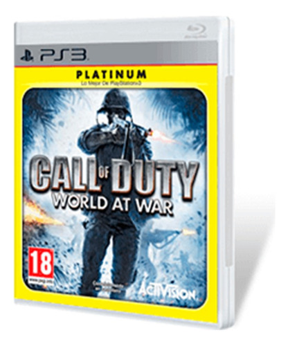 Call Of Duty World At War Platinium Juego Ps3 Fisico