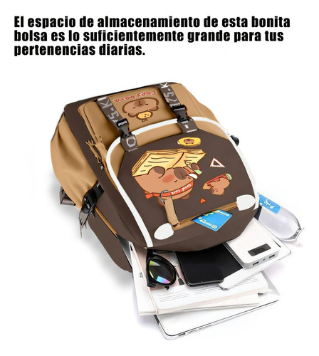 Mochila Capibara, Capybara-mochila Kawaii, Mochila Capibara