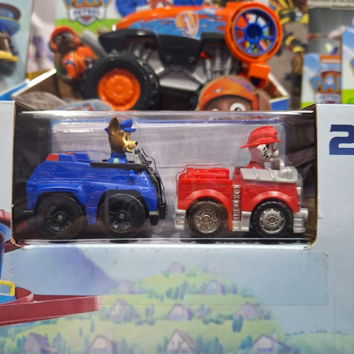Pista Paw Patrol Torre De Control Con Vehículos Color Multicolor