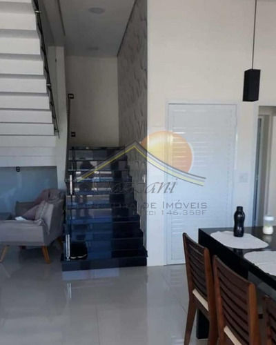 Imagem 3 de 15 de Sobrado Em Condomínio Para Venda Em Bragança Paulista, Condomínio Residencial Euroville Ii, 3 Suítes - G0843_2-1178745