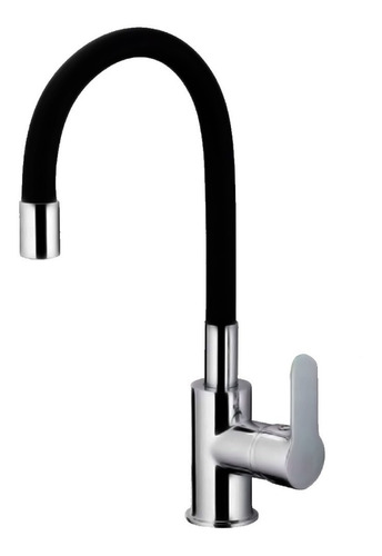 Griferia Cocina Canilla Monocomando Cuello Flexible