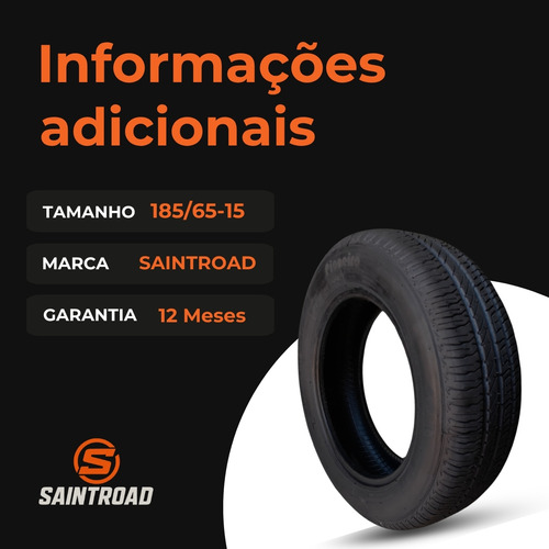 Pneu 185/65 R15 Longway Aro 15 Civic Sandero Onix Logan