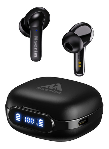 Mserim Wireless Earbuds, Bluetooth Earbuds, Clear Call Headp