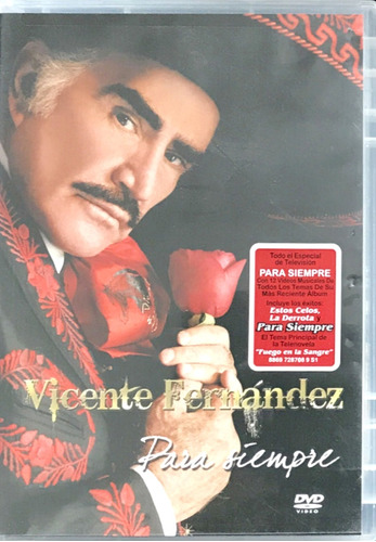 Vicente Fernández: Para Siempre / Dvd / Único En Venta 