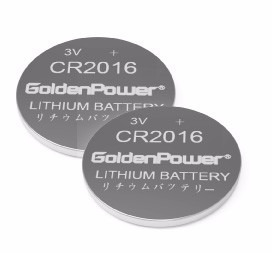 Pilas Cr2016-c Pack X 2 Unidades Golden Power Ml Center