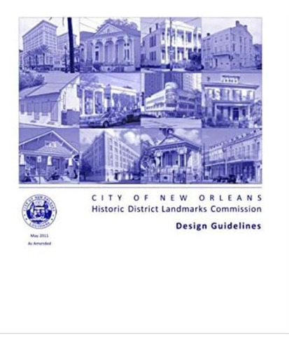 Libro: City Of New Orleans Historic District Landmarks Commi