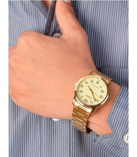 Relógio Casio Masculino Classic Standard Mtp-v001g-9budf