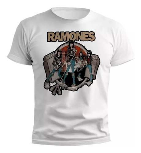 Remera Los Ramones - Diseños Exclusivos Para Adultos Y Niños