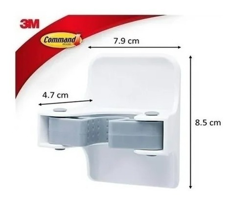 6 Colgador Sujetador Para Escoba Command