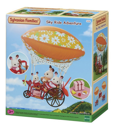 Sylvanian Families Bicicleta Globo Aerostatico Juguete Niños