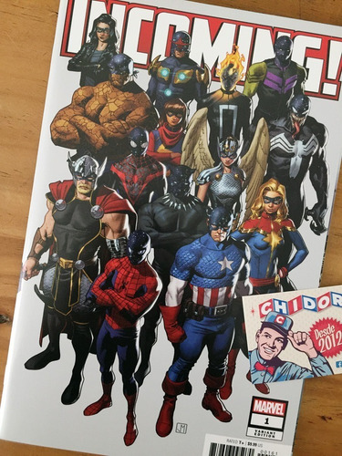 Comic - Incoming #1 Jorge Molina Marvel Avengers Spider-man