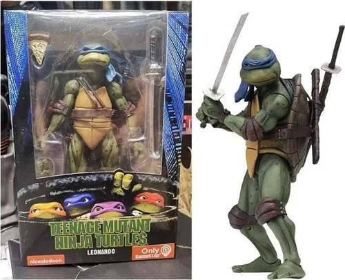 Teenage Mutant Ninja Turtles Tmnt Leonardo Figura Juguete