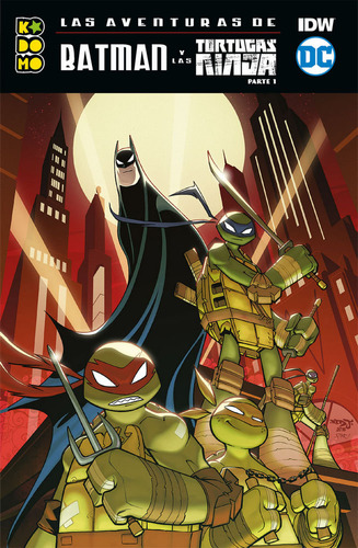 Libro Las Aventuras De Batman Y Las Tortugas Ninja Parte ...