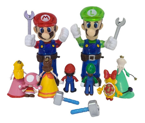 Set Super Mario Bros The Brothers Con Luz Mod 1 Epi