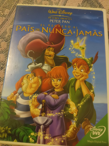 Peter Pan El Regreso Al País Del Nunca Jamás ( Dvd )