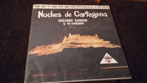 Noches De Cartagena Gerardo Sanson Lp Vinilo Cumbia