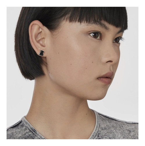 Aretes Oso Tous Esmalte Bold Bear Off 30% Plateado