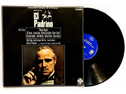 El Padrino The Godfather Vinyl Lp Album Soundtrack 1972