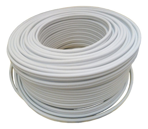 50 M. Cordón Con Aislamiento Dúplex Blanco 12 Awg