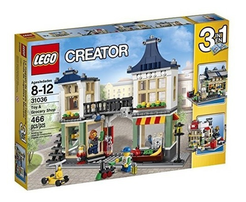 Lego Creator 31036 Toy And Grocery Shop, 3-en-1 Building Toy